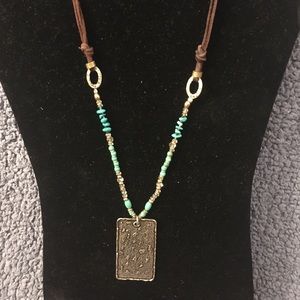 Silpada Cave Painting Necklace